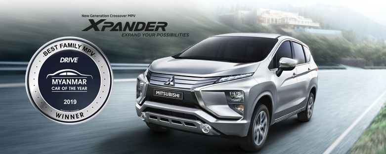Xpander Awarded “Best Family MPV” in Myanmar Cars of The Year 2019